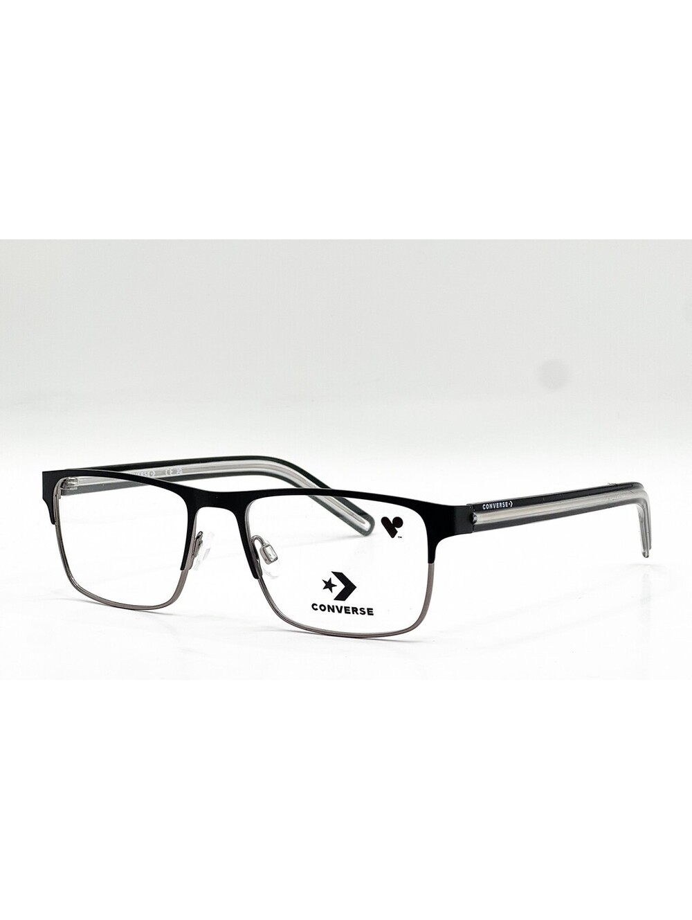 Converse Cv3007Y 001 Black/Crystal Authentic Eyeglasses 51-17-140